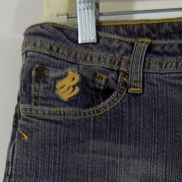 Roca Wear Flare Leg Denim Jeans Size 7/8 - Picture 3 of 10